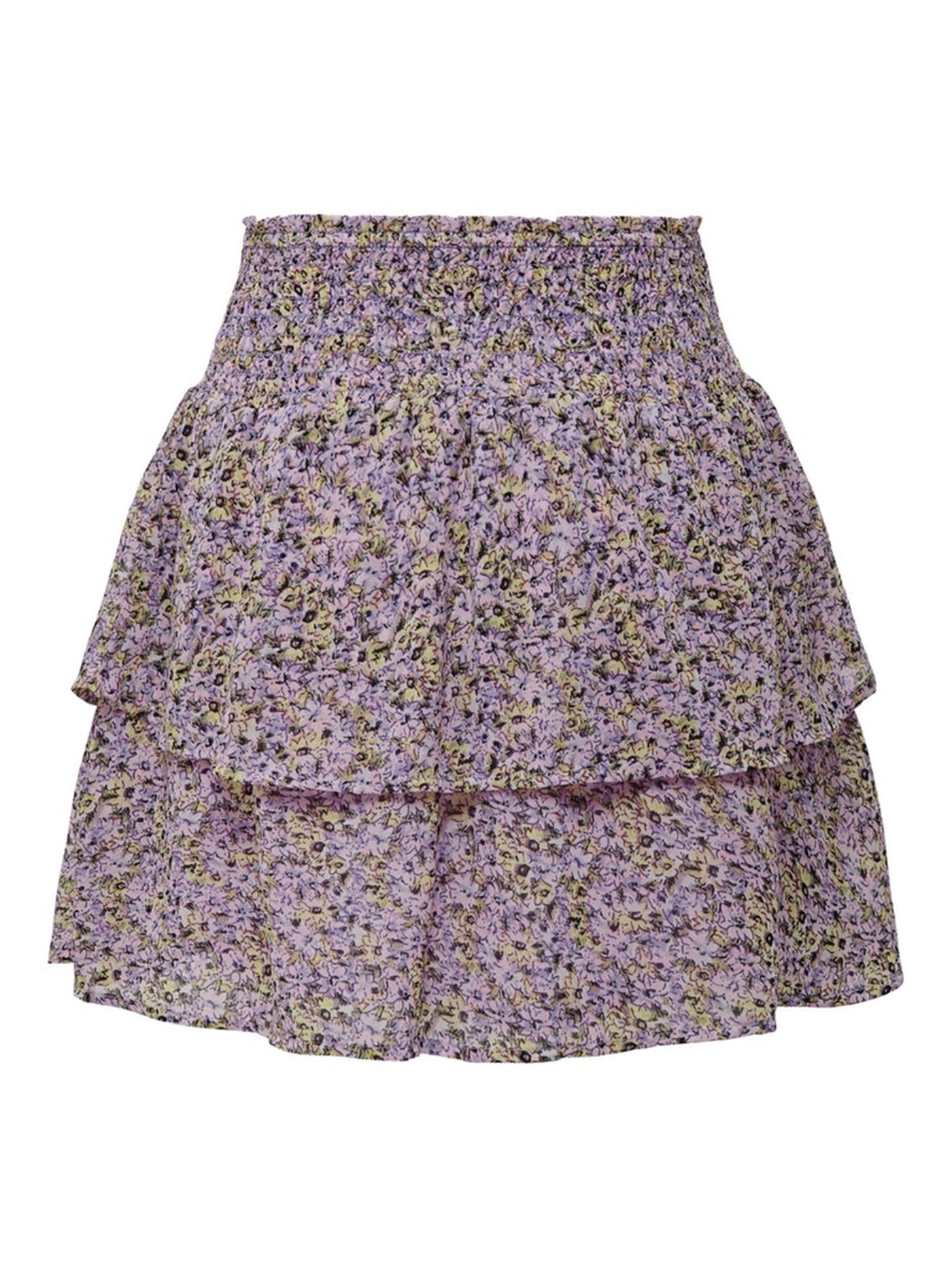 Star Smock Skirt - Lemon Meringue - ONLY - Purple 3