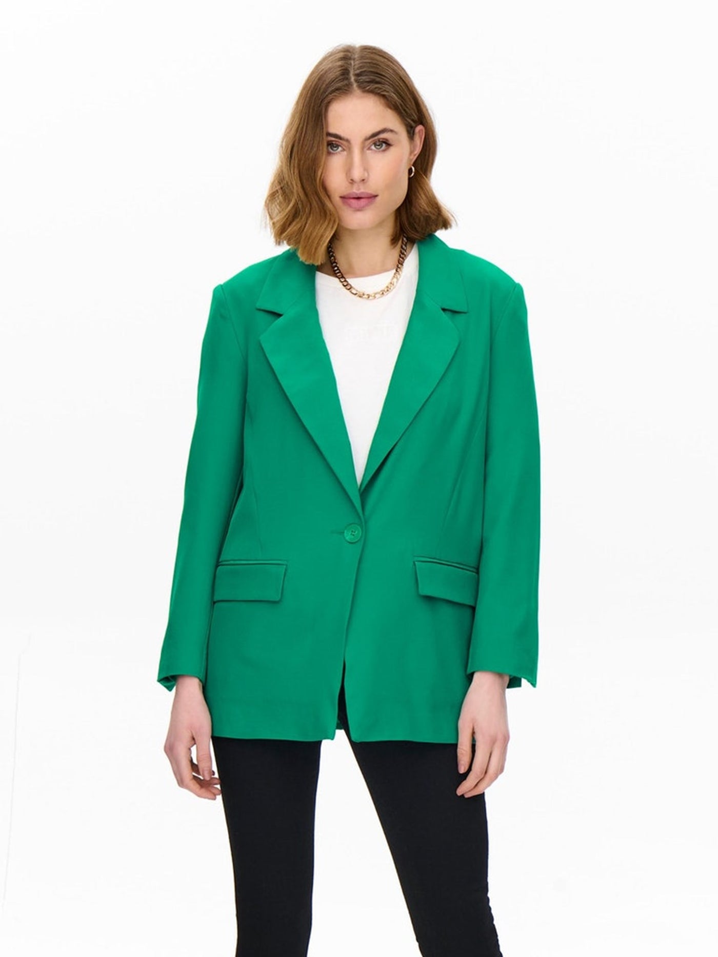 Violet Blazer - Pepper Green - ONLY - Green