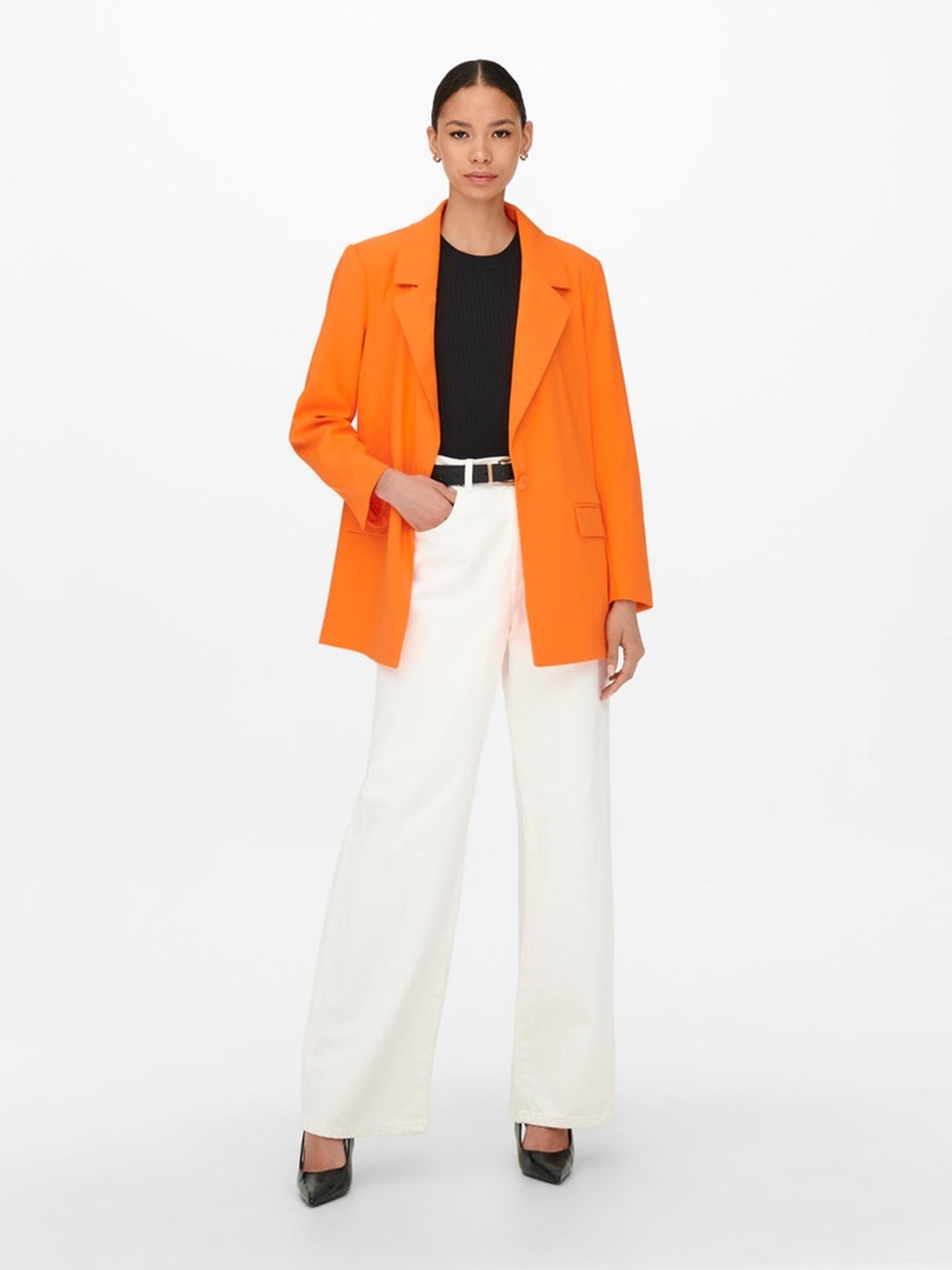 Violet Blazer - Oriole - ONLY - Orange 4