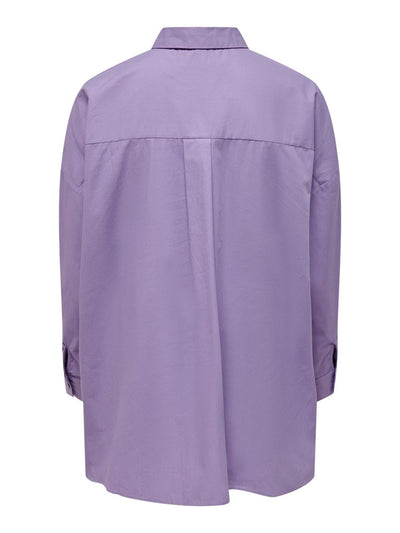 Nicole Shirt - Chalk Violet - ONLY - Purple 2