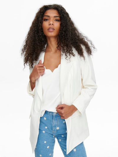 Violet Blazer - Cloud Dancer - ONLY - White 6