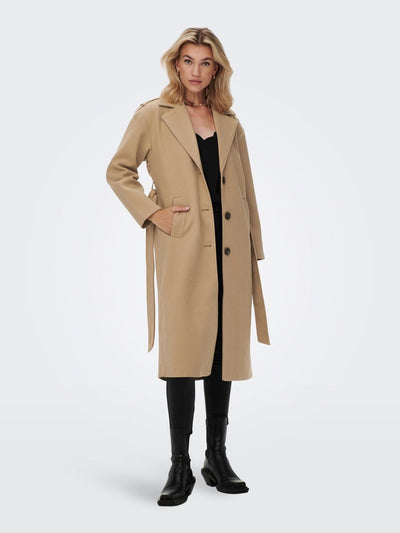 Emma Coat - Nomad - ONLY - Khaki