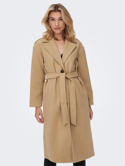 Emma Coat - Nomad - ONLY - Khaki 2