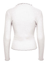 Carregar imagem no visualizador da galeria, Emma Lia Highneck Blouse - Cloud Dancer - ONLY - White 2
