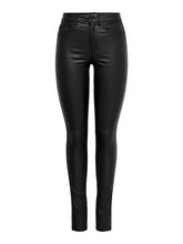 Load image into Gallery viewer, Royal Rock Coated Pants - Black - ONLY - Black 3
