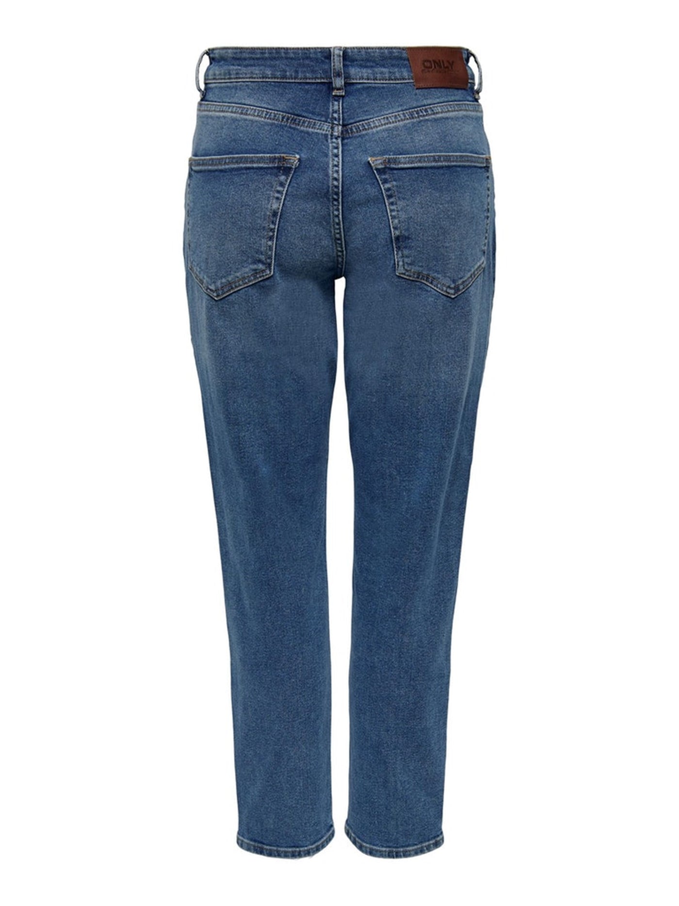 Veneda Mom Jeans - Dark Blue Denim - ONLY - Blue 7