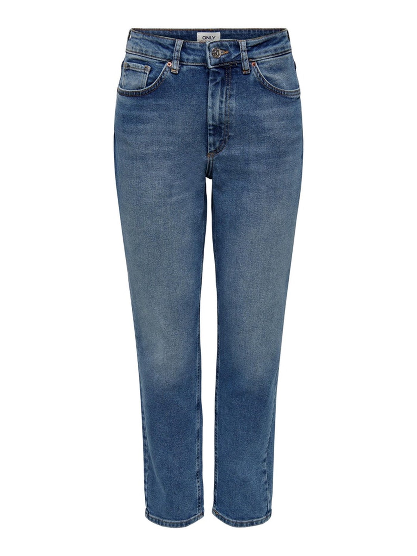 Veneda Mom Jeans - Dark Blue Denim - ONLY - Blue 6