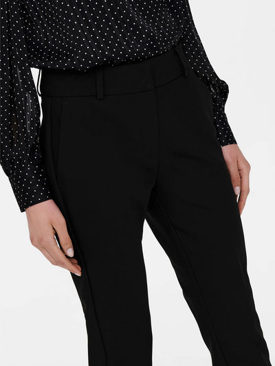 Veronica High Waist Pants - Black - ONLY - Black 2