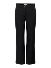 Charger l&#39;image dans la galerie, Lana-Berry Mid Straight Pants - Black - ONLY - Black 5
