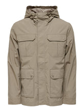 Charger l&#39;image dans la galerie, Noah Spring Parka - Chinchilla - Only &amp; Sons - Grey
