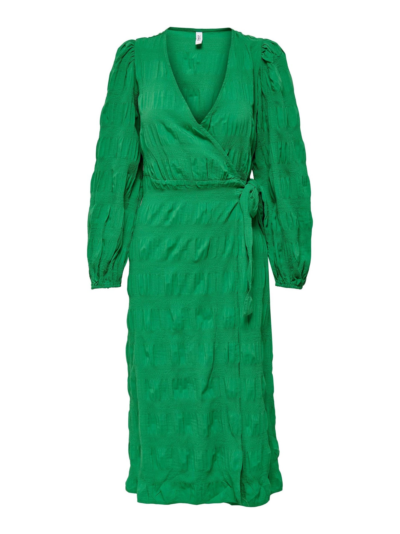 Dion Wrap Dress - Green - ONLY - Green 3