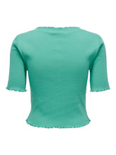 Load image into Gallery viewer, Laila Button Top - Marine Green - ONLY - Green 2
