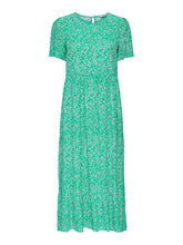 Load image into Gallery viewer, Malle Midi Dress - Floral Green - ONLY - Green
