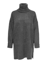 Load image into Gallery viewer, Tatiana Roll Neck Pullover - Dark Gray - ONLY - Grey 2
