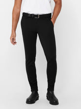 Load image into Gallery viewer, Mark Pants - Black (stretch pants) - Only &amp; Sons - Black
