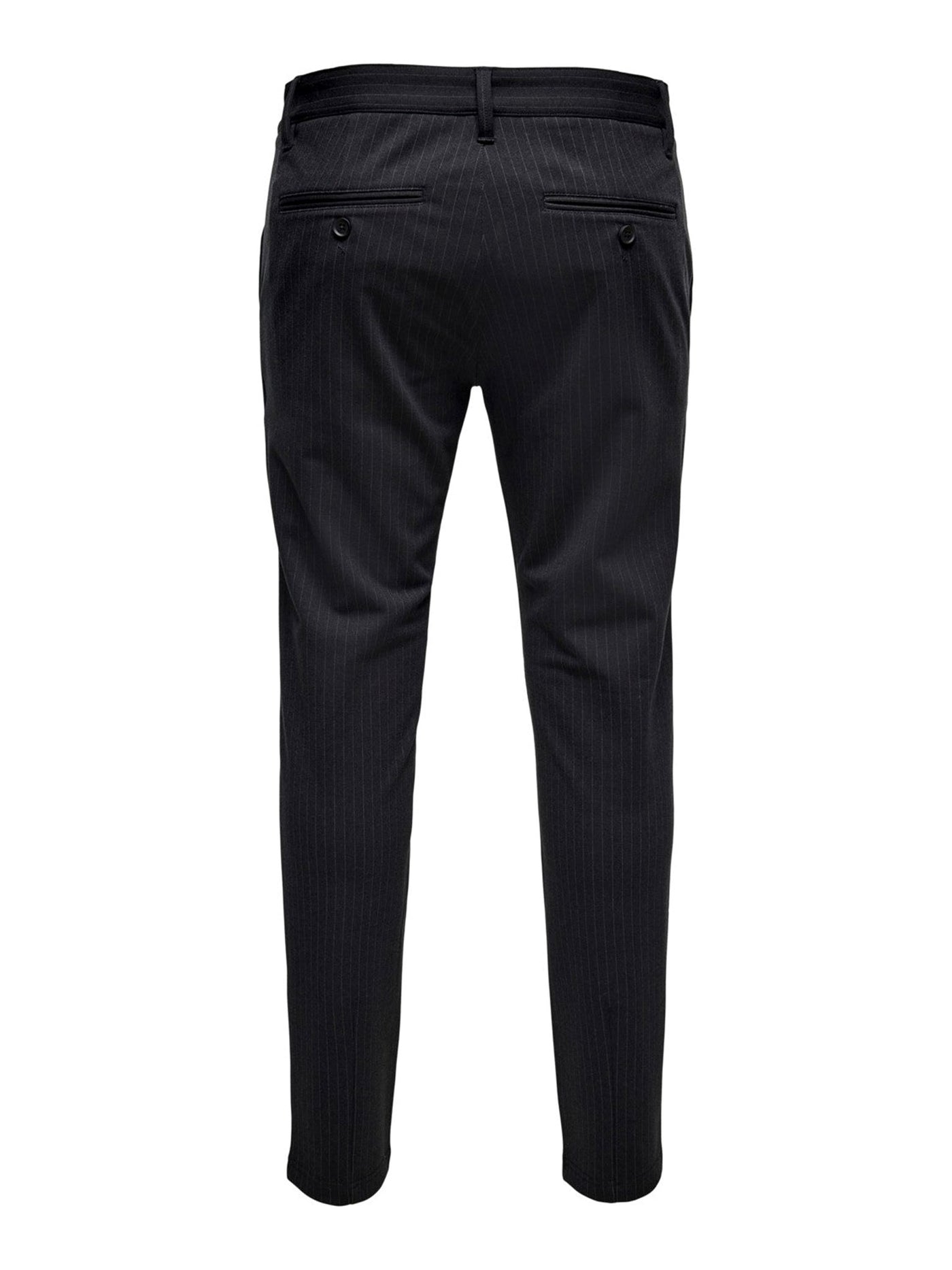 Mark Pants - Striped Black - Only & Sons - Black 2