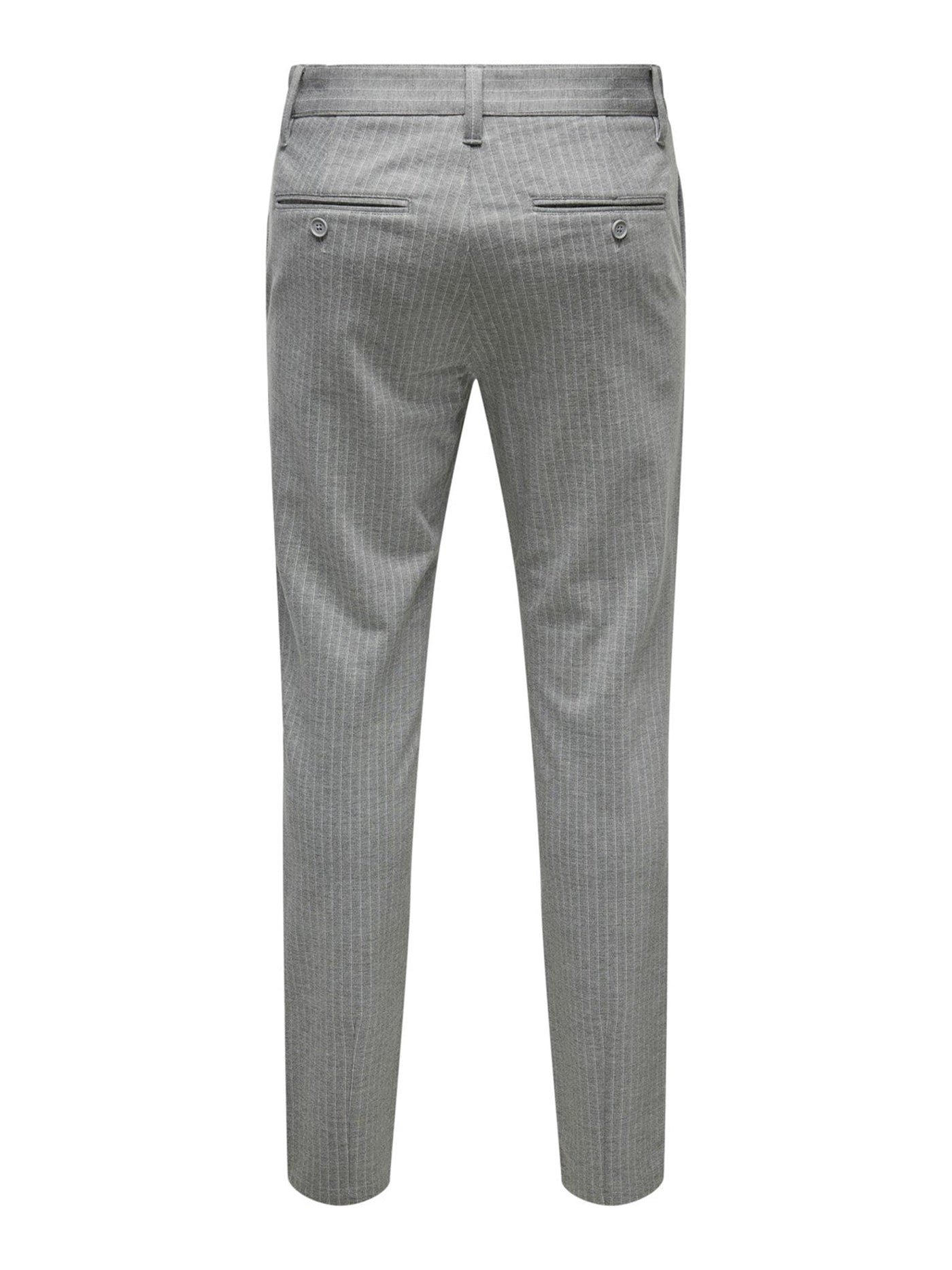 Mark Pants - Light Gray Striped - Only & Sons - Grey 2