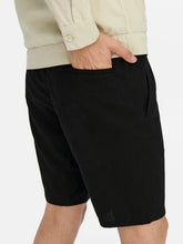 Carregar imagem no visualizador da galeria, Linus Linen Shorts - Black - Only &amp; Sons - Black 2
