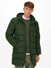 Load image into Gallery viewer, Melvin Puffer Jacket - Rosin - Only &amp; Sons - Green 2
