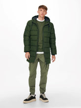 Load image into Gallery viewer, Melvin Puffer Jacket - Rosin - Only &amp; Sons - Green 4
