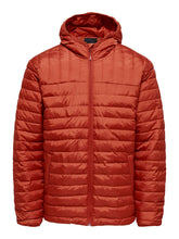 Load image into Gallery viewer, Piet Hood Quilted jacket - Cinnabar - Only &amp; Sons - Red
