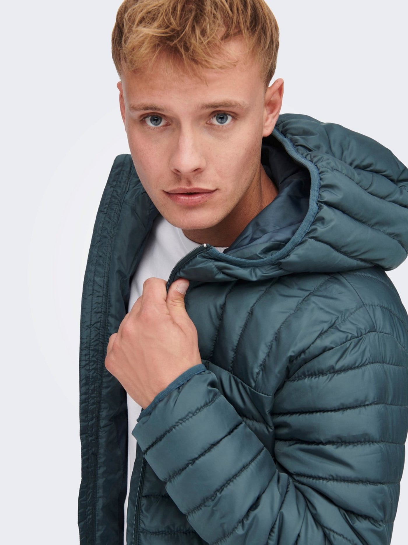 Piet Hood Quilted jacket - Dark Slate - Only & Sons - Blue 3