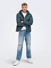 Load image into Gallery viewer, Piet Hood Quilted jacket - Dark Slate - Only &amp; Sons - Blue 4
