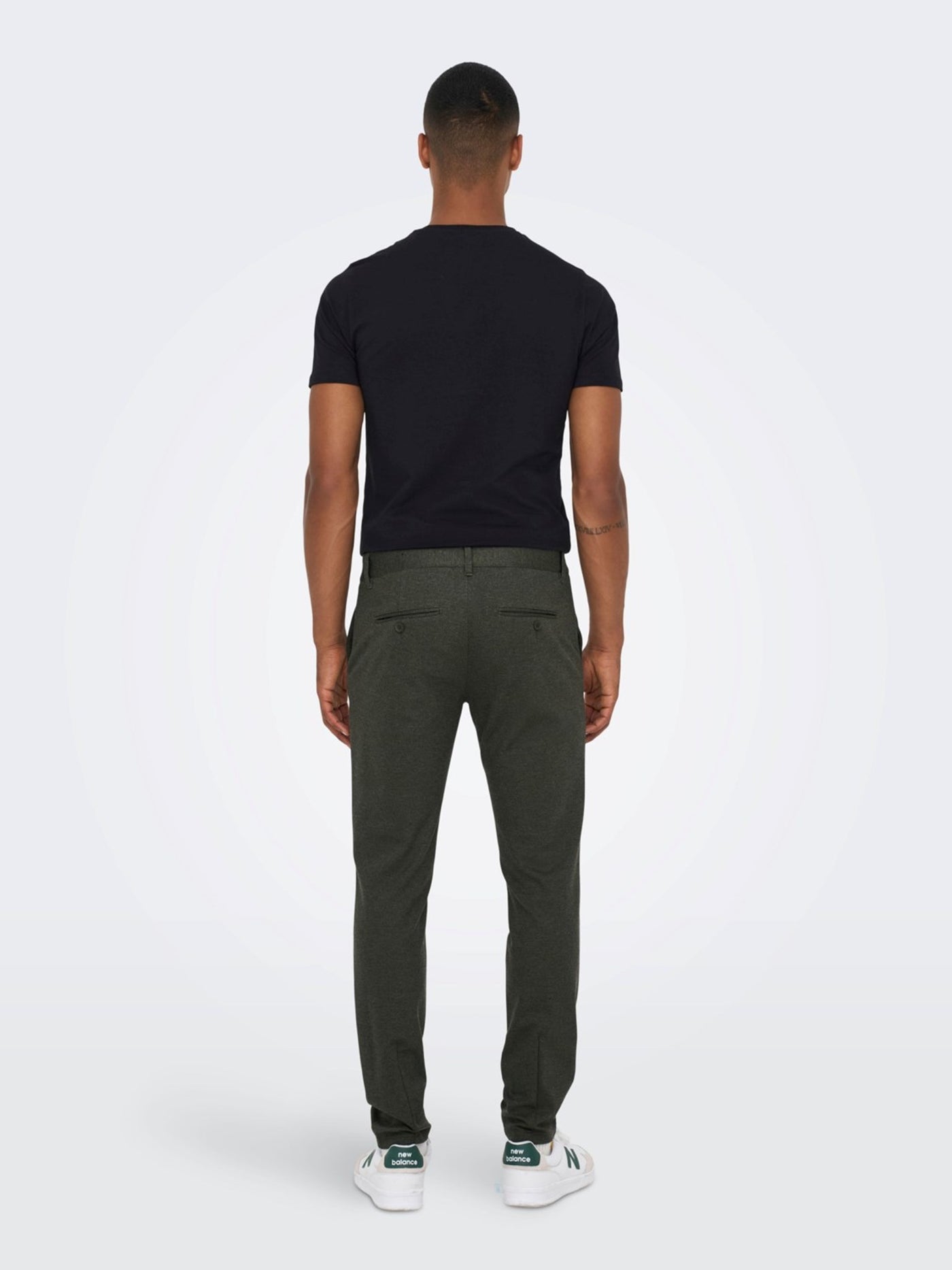 Mark Pants - Olive Night - Only & Sons - Green 5