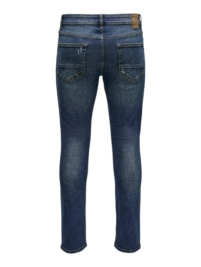 Loom Slim 2946 Jeans - Blue Denim - Only & Sons - Blue 2