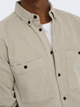 Load image into Gallery viewer, Terry Shirt - Silver Lining - Only &amp; Sons - Khaki 2
