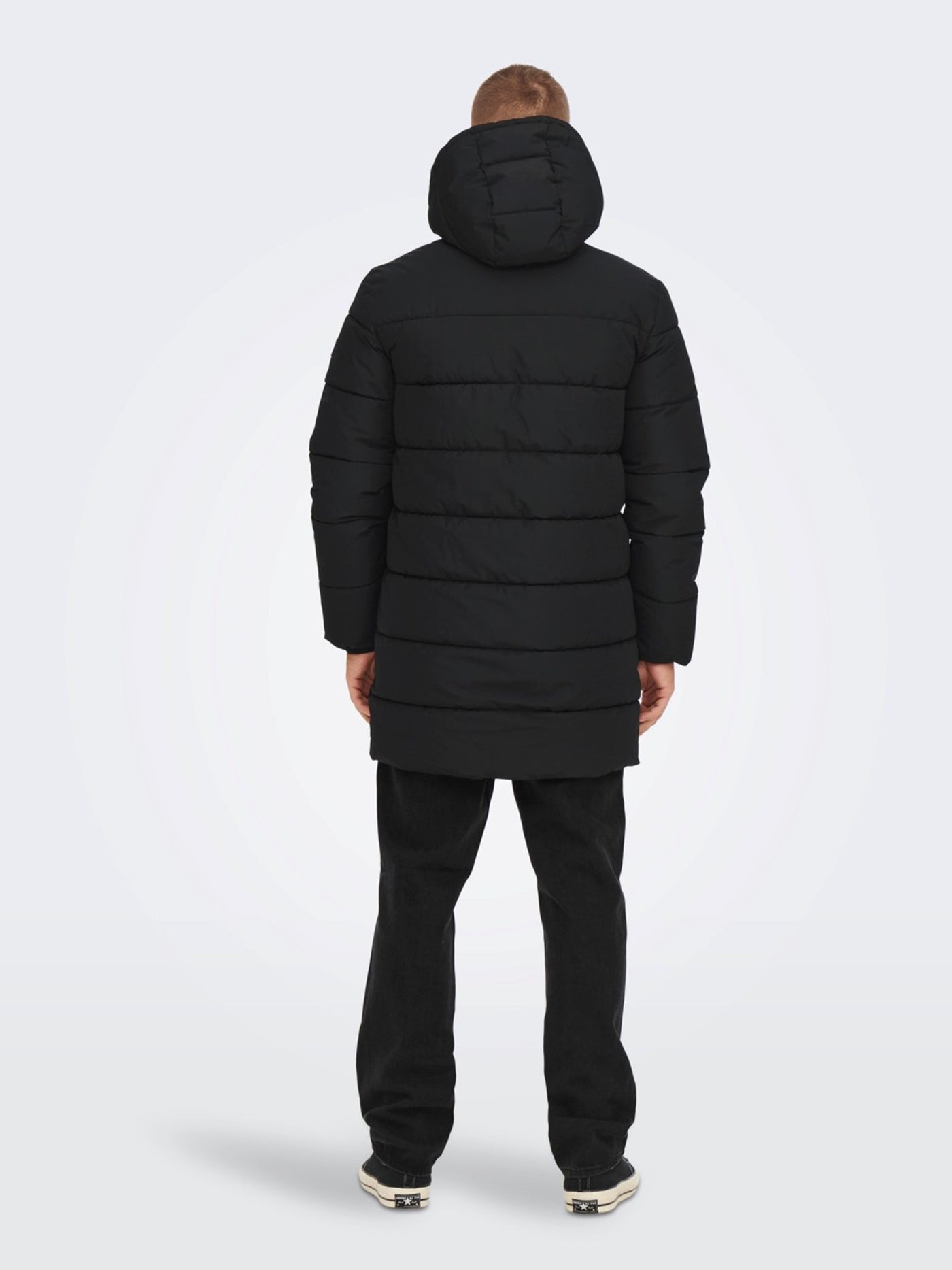 Melvin Puffer Jacket - Black - Only & Sons - Black 5