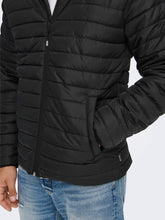 Load image into Gallery viewer, Piet Hood Quilted jacket - Black - Only &amp; Sons - Black 3
