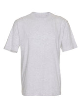 Load image into Gallery viewer, Oversized T-shirt - Light Grey Melange - TeeShoppen - Grey 5
