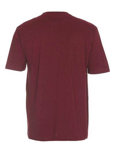 Oversized t-shirt - Burgundy - TeeShoppen - Red 5