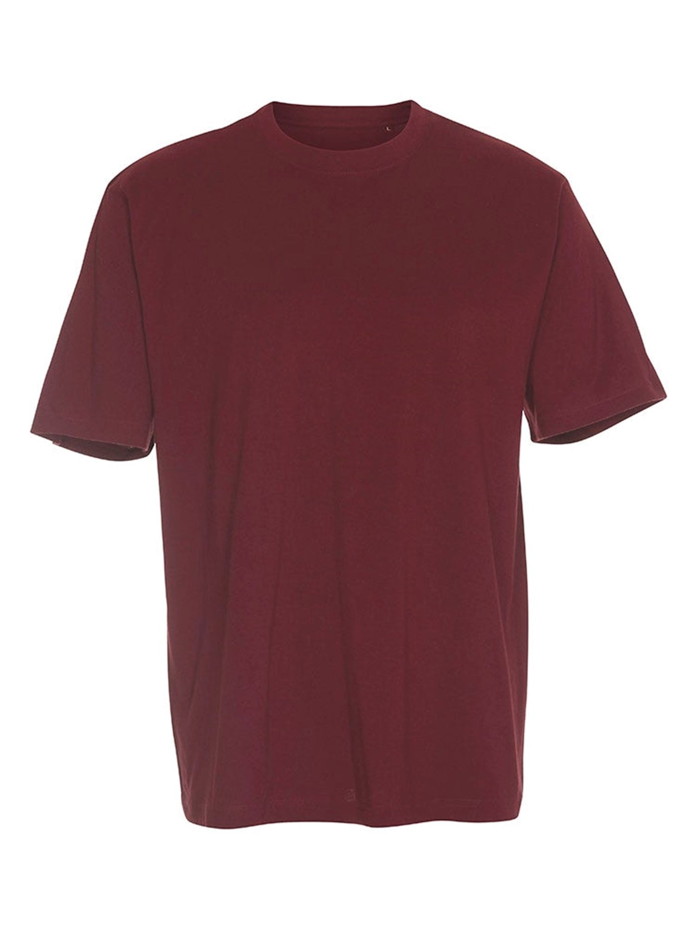 Oversized t-shirt - Burgundy - TeeShoppen - Red 4