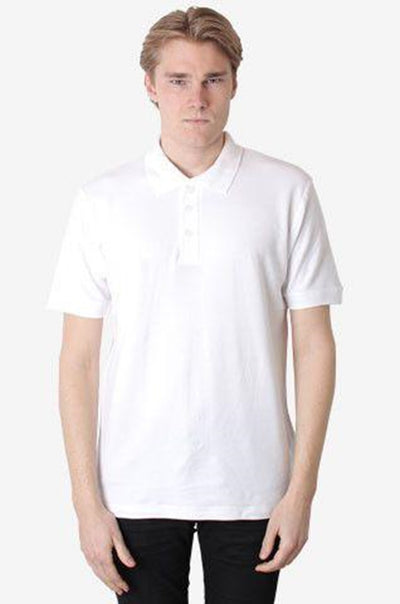 Oversized Polo - White - TeeShoppen - White 2