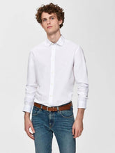 Load image into Gallery viewer, Oxford Shirt - White - Selected Homme - White
