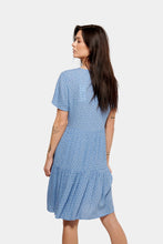 Load image into Gallery viewer, Anna dotted dress - Blue - Amis de Copenhague - Black 2
