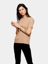 Load image into Gallery viewer, Boyfriend Tee - Sand - TeeShoppen - Khaki 2
