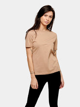 Load image into Gallery viewer, Boyfriend Tee - Sand - TeeShoppen - Khaki
