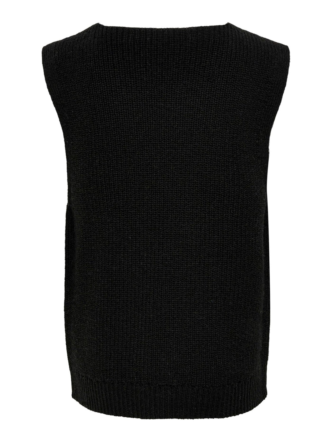 Paris V-neck Dress - Black - Kids Only - Black 2