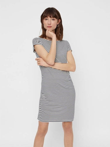 PCBILLO ss dress - Light white - PIECES - White