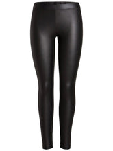 Carregar imagem no visualizador da galeria, Shiny leggings - Black - PIECES - Black

