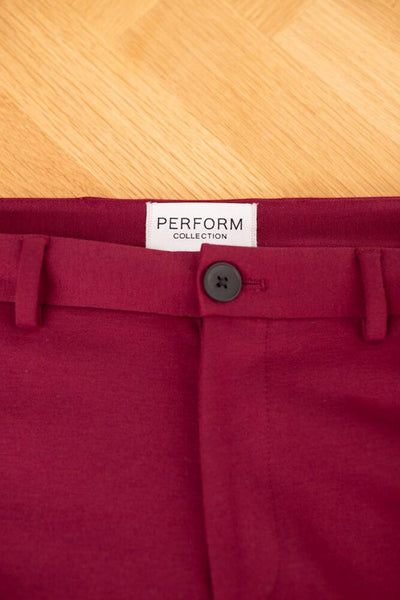 The original Performance Pants Kids - Burgundy - TeeShoppen - Red 3