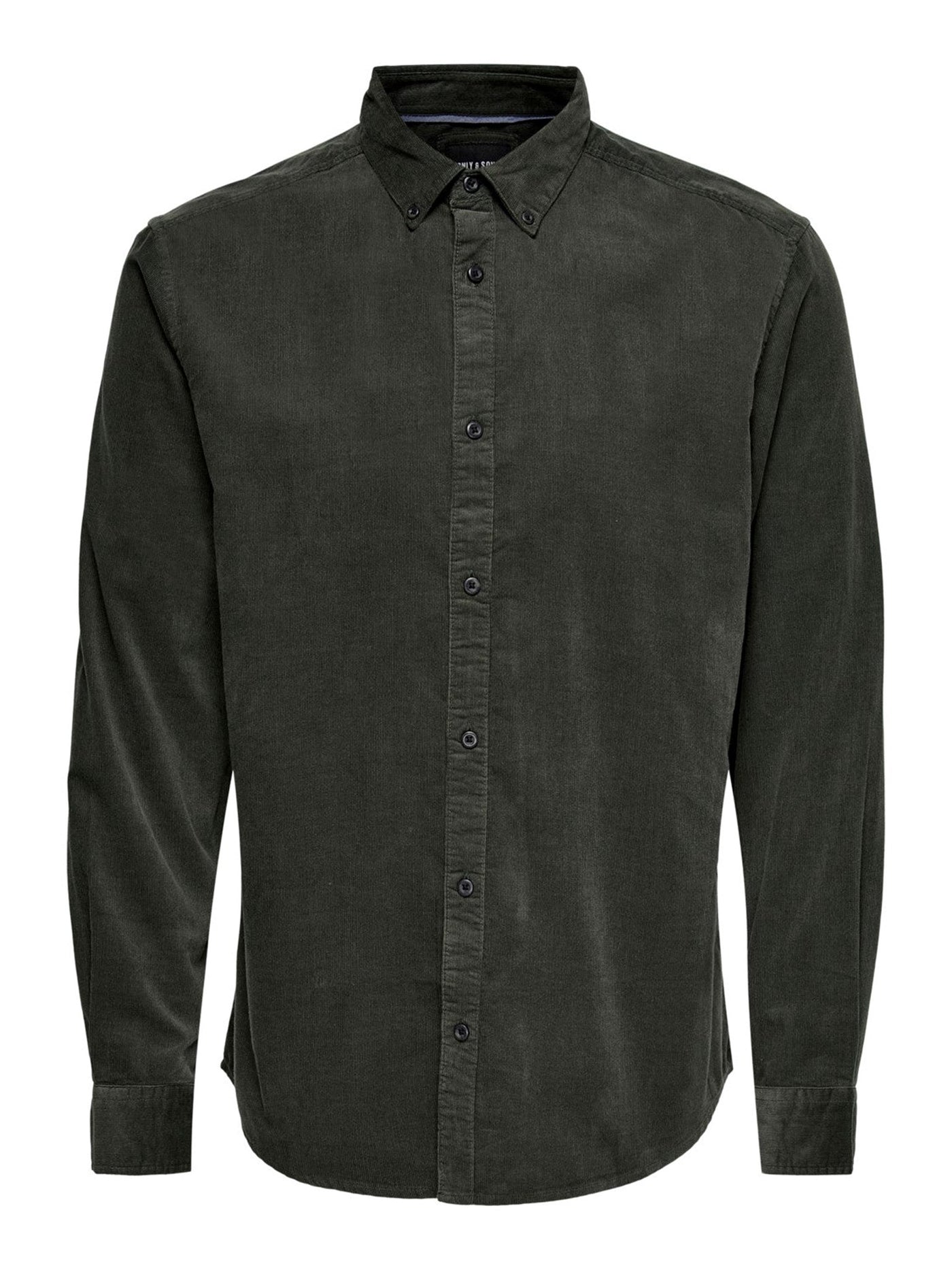 Logan Life Reg Shirt - Peat - Only & Sons - Green 2