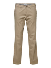 Carica l&#39;immagine nel visualizzatore di Gallery, Miles Flex chino pant - Beige (organic cotton) - Selected Homme - Khaki 2
