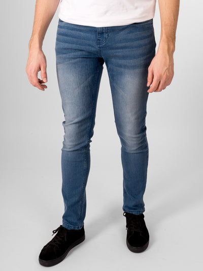 The original Performance Jeans - Denim blue - TeeShoppen - Blue 4