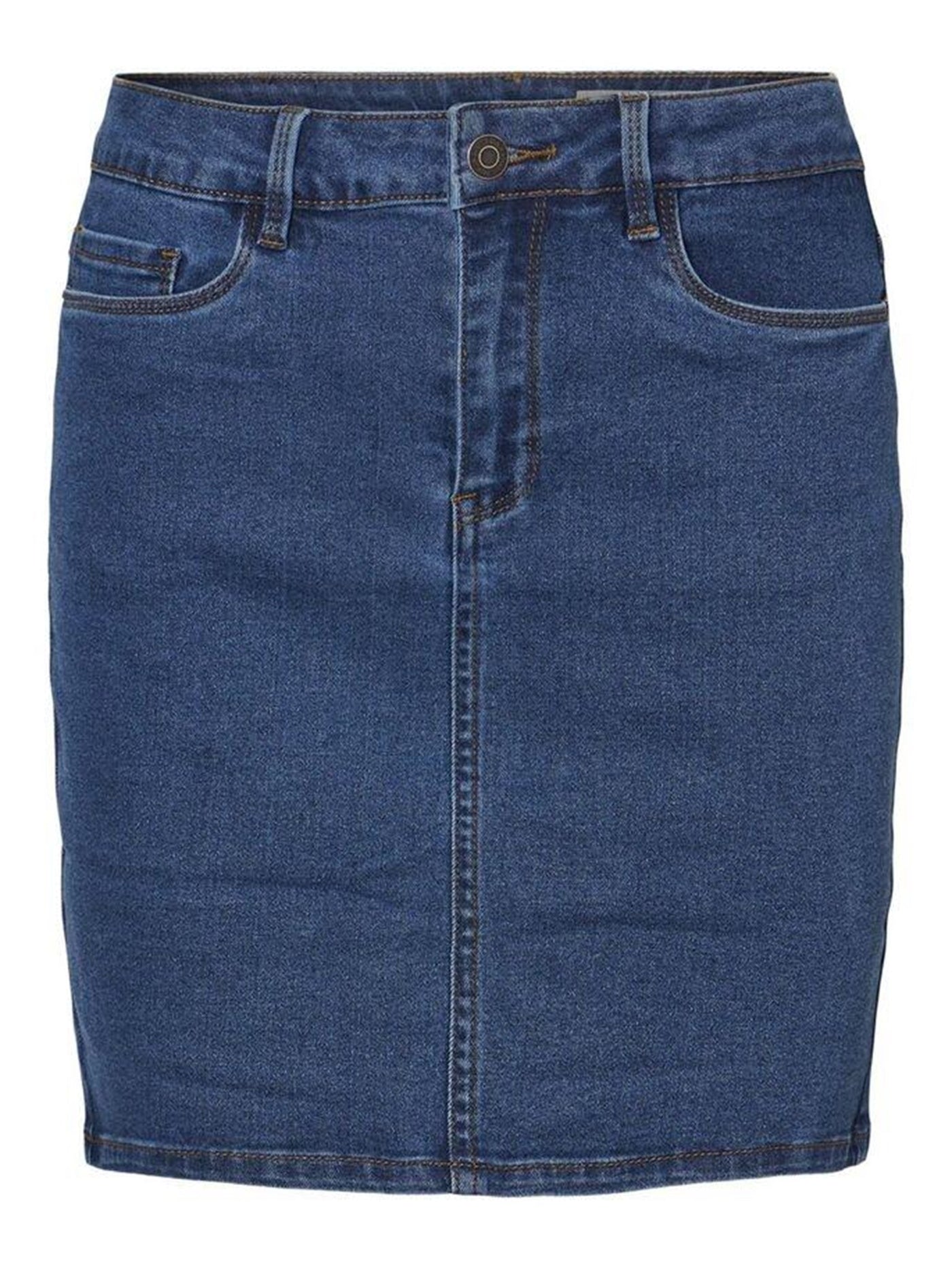 Hot Seven Skirt - Blue Denim - Vero Moda - Blue 4