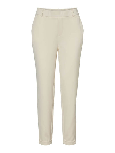 Maya Pants (wide model) - Birch - Vero Moda - White 4