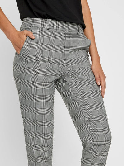 Maya Pants with dice - Gray / White - Vero Moda - Grey 2